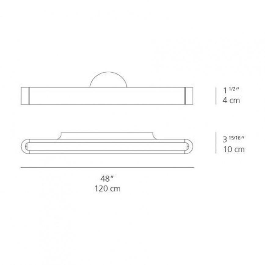 Artemide AR 1917020A - LED Sieninis šviestuvas TALO 120 1xLED/51W/230V