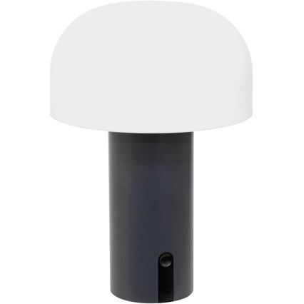 Atmosphera - LED Įkraunamas lauko jutiklinė Stalinis šviestuvas JANY LED/3,7V 22 cm 2200 mAh IP44 juoda