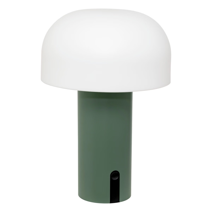 Atmosphera - LED Įkraunamas lauko jutiklinė Stalinis šviestuvas JANY LED/3,7V 22 cm 2200 mAh IP44 žalia