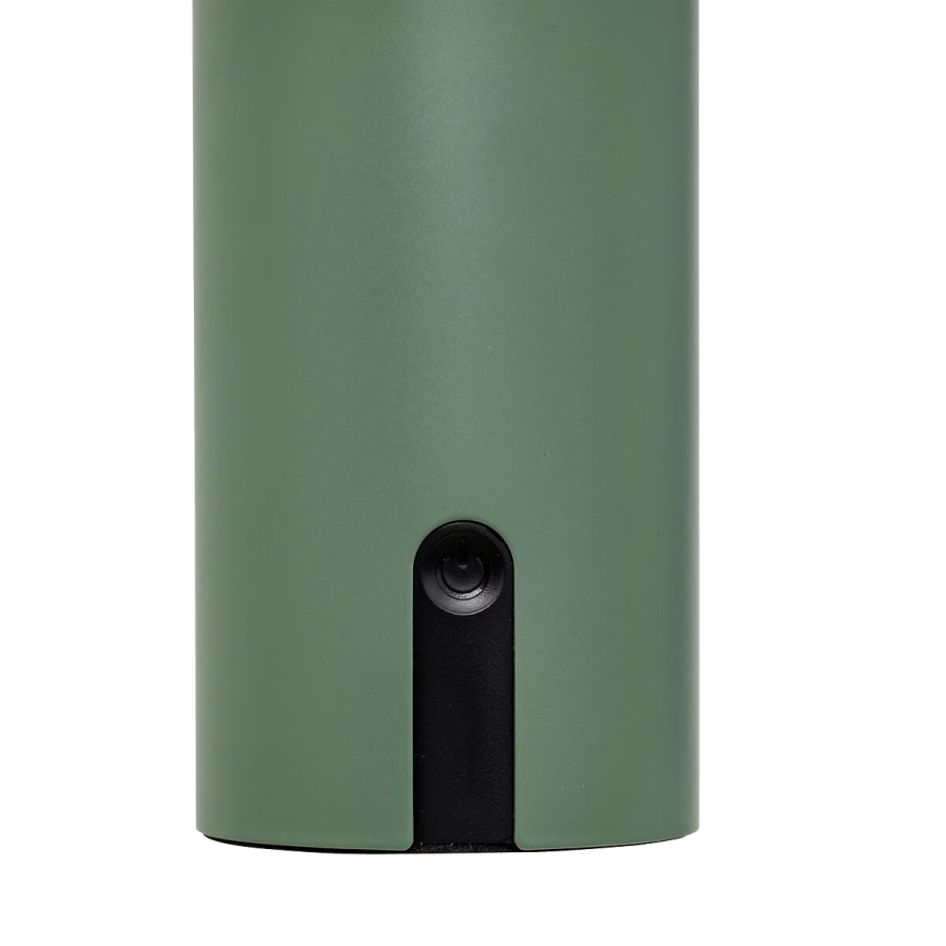 Atmosphera - LED Įkraunamas lauko jutiklinė Stalinis šviestuvas JANY LED/3,7V 22 cm 2200 mAh IP44 žalia
