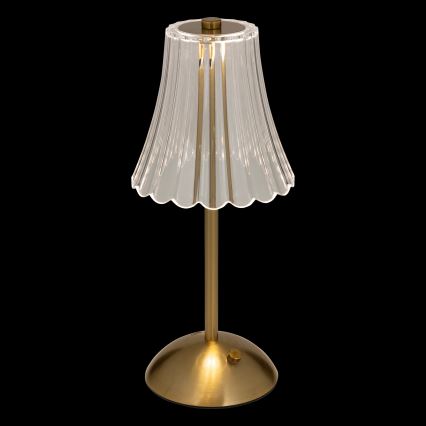 Atmosphera - jutiklinė, reguliuojama, įkraunama LED stalo lempa ANETH LED/3,7V 1800 mAh