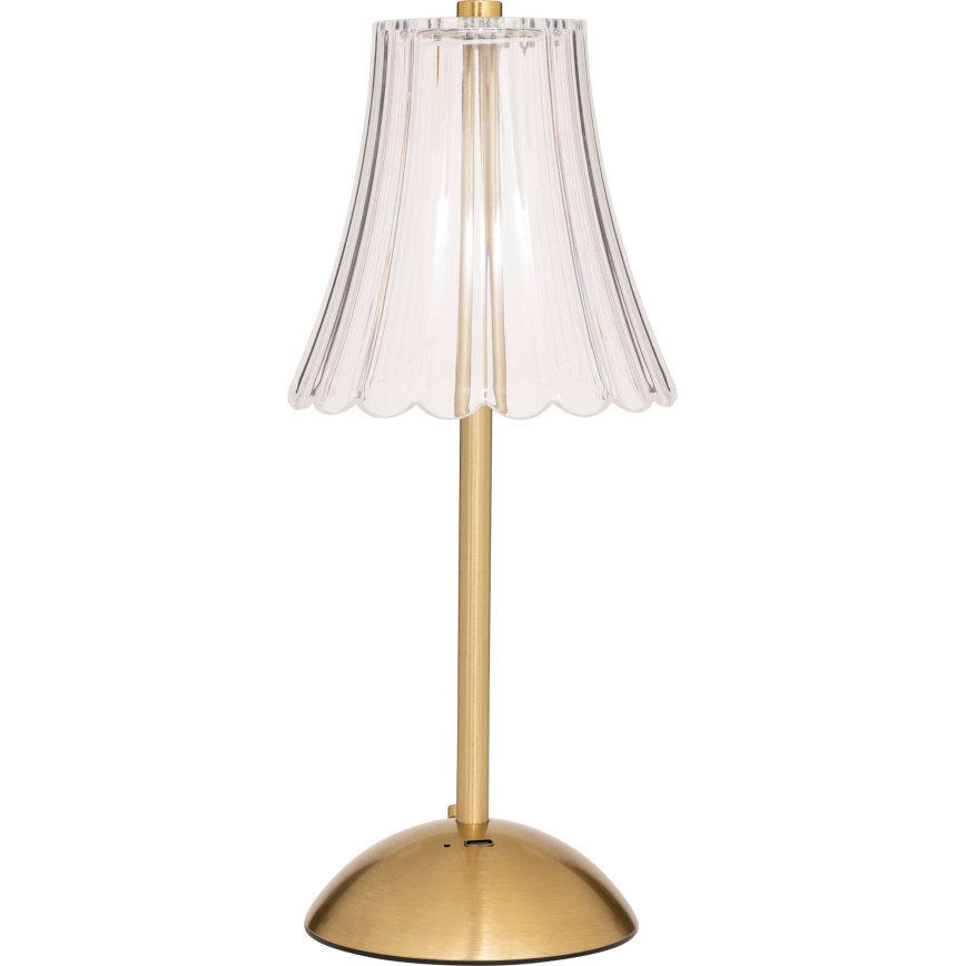 Atmosphera - jutiklinė, reguliuojama, įkraunama LED stalo lempa ANETH LED/3,7V 1800 mAh