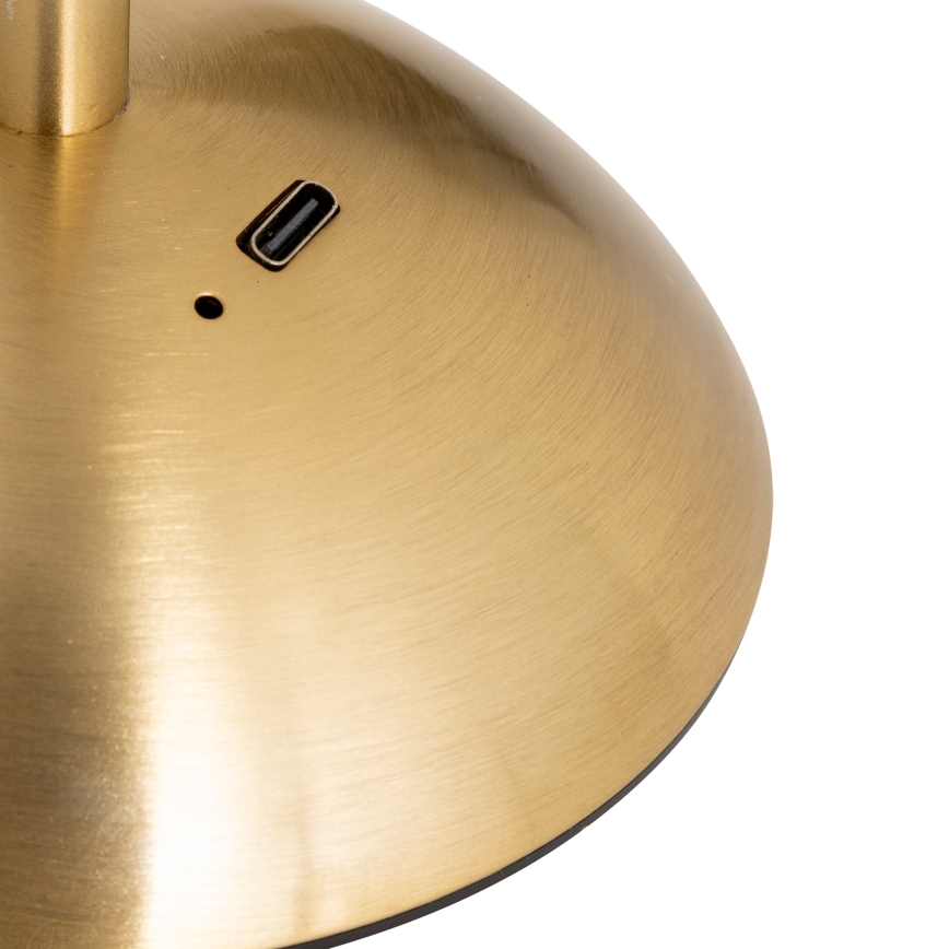 Atmosphera - jutiklinė, reguliuojama, įkraunama LED stalo lempa ANETH LED/3,7V 1800 mAh