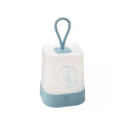 Atmosphera - LED jutiklinė vaikiška įkraunama naktinė lempa RABBIT LED/3,7V 1200 mAh mėlyna