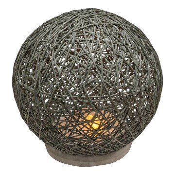 Atmosphera - LED Lauko lempa HADY LED/3xAA 19,5 cm IP44