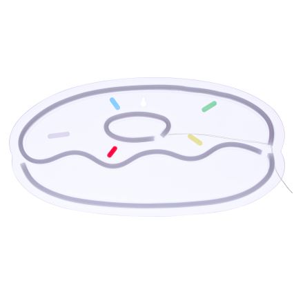 Atmosphera - LED neoninė sieninė dekoracija DONUT LED/5V