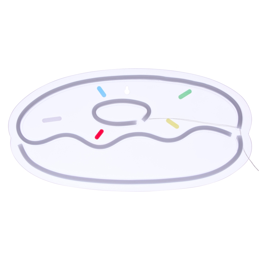 Atmosphera - LED neoninė sieninė dekoracija DONUT LED/5V