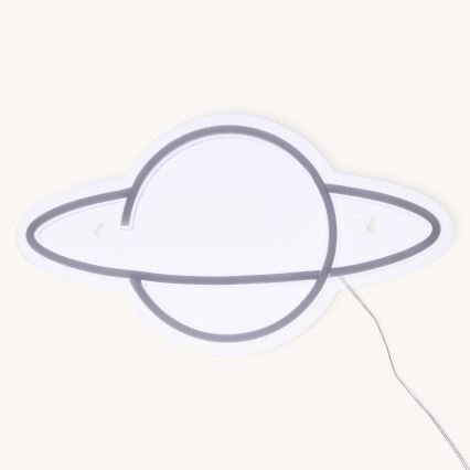 Atmosphera - LED neoninė sieninė dekoracija PLANET LED/5V