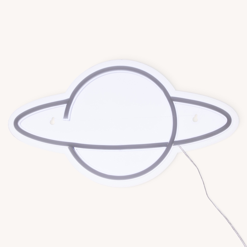 Atmosphera - LED neoninė sieninė dekoracija PLANET LED/5V