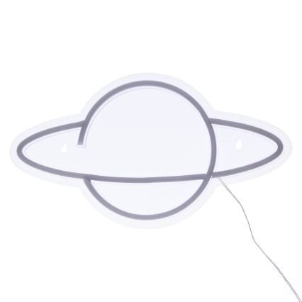 Atmosphera - LED neoninė sieninė dekoracija PLANET LED/5V