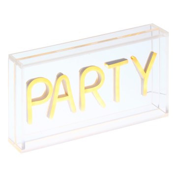 Atmosphera - LED neoninė stalo dekoracija PARTY LED/5V