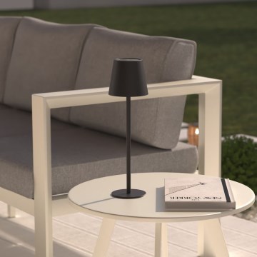 Atmosphera - LED reguliuojama įkraunama lauko stalo lempa su jutikliu CODY LED/5V 2400 mAh IP44
