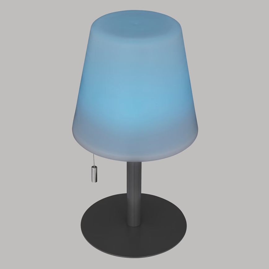 Atmosphera - LED RGBW Įkraunamas lauko Stalinis šviestuvas ZACK LED/3,7V 1200 mAh IP44 juoda