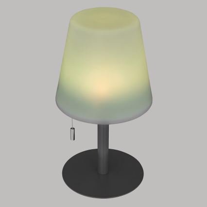 Atmosphera - LED RGBW Įkraunamas lauko Stalinis šviestuvas ZACK LED/3,7V 1200 mAh IP44 juoda