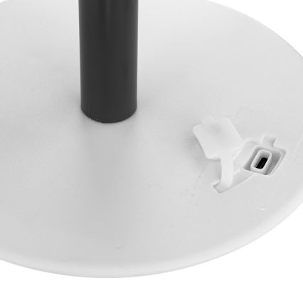 Atmosphera - LED RGBW Įkraunamas lauko Stalinis šviestuvas ZACK LED/3,7V 1200 mAh IP44 juoda