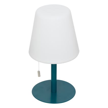 Atmosphera - LED RGBW Įkraunamas lauko Stalinis šviestuvas ZACK LED/3,7V 1200 mAh IP44 turkis