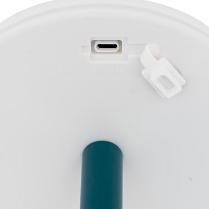 Atmosphera - LED RGBW Įkraunamas lauko Stalinis šviestuvas ZACK LED/3,7V 1200 mAh IP44 turkis