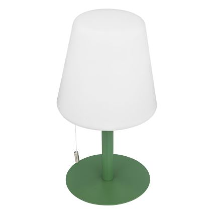 Atmosphera - LED RGBW Įkraunamas lauko Stalinis šviestuvas ZACK LED/3,7V 1200 mAh IP44 žalia