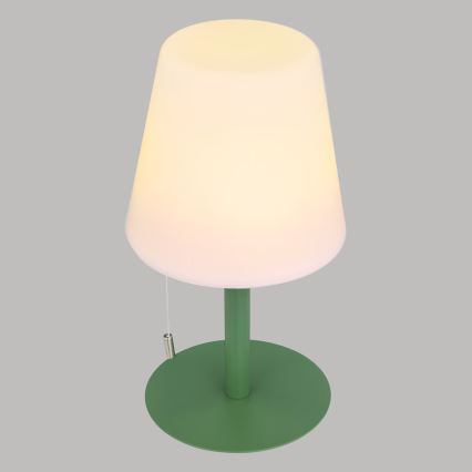 Atmosphera - LED RGBW Įkraunamas lauko Stalinis šviestuvas ZACK LED/3,7V 1200 mAh IP44 žalia