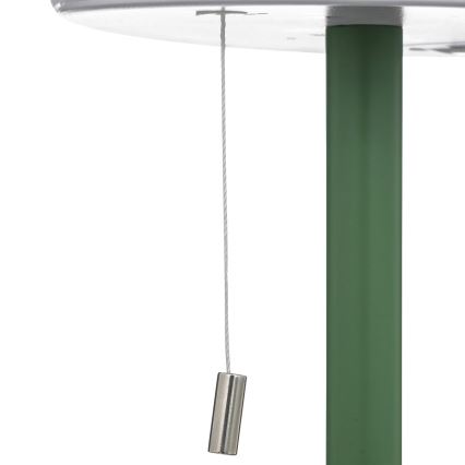 Atmosphera - LED RGBW Įkraunamas lauko Stalinis šviestuvas ZACK LED/3,7V 1200 mAh IP44 žalia