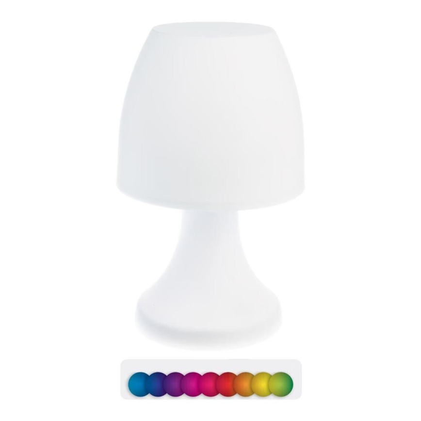 Atmosphera - LED RGB Lauko stalinis šviestuvas DOKK LED/3xAAA 19,5 cm IP44