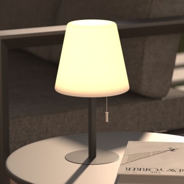 Atmosphera - LED RGBW Įkraunamas lauko Stalinis šviestuvas ZACK LED/3,7V 1200 mAh IP44 juoda