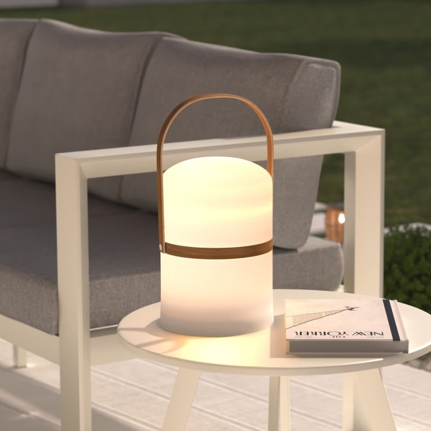 Atmosphera - LED šviesos reguliavimas įkraunamas lauko Stalinis šviestuvas KIARA LED/3,7V 36 cm 4000 mAh IP44