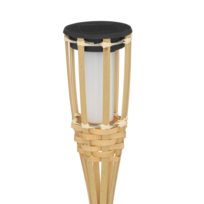 Atmosphera - LED šviestuvas, įkraunamas saulės energija MACEO LED/1,2V IP44 bambukas