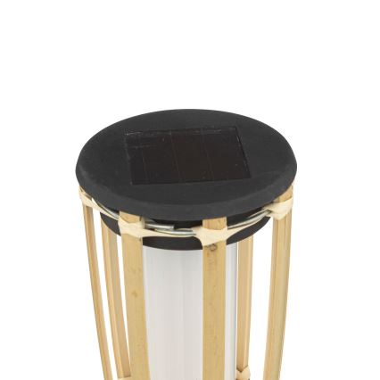 Atmosphera - LED šviestuvas, įkraunamas saulės energija MACEO LED/1,2V IP44 bambukas