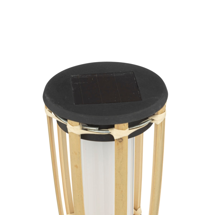 Atmosphera - LED šviestuvas, įkraunamas saulės energija MACEO LED/1,2V IP44 bambukas