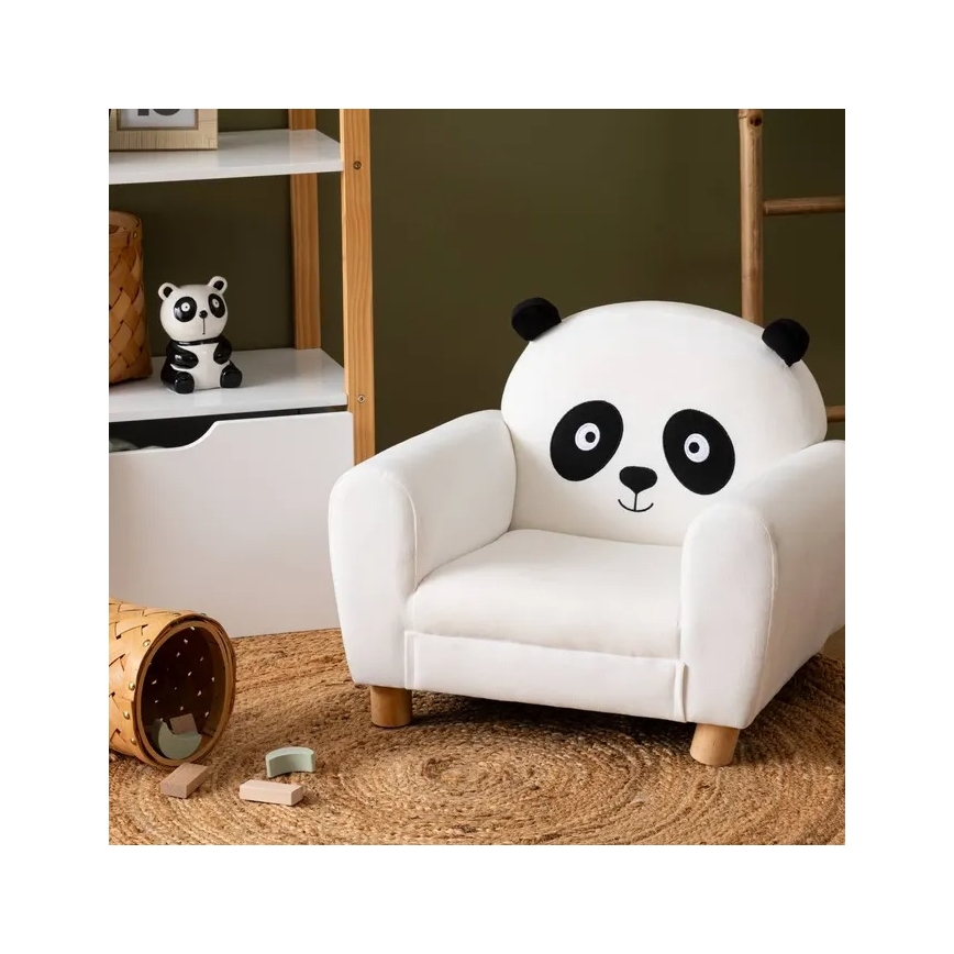 Atmosphera - LED vaikiška naktinė lempa PANDA LED/3xLR44