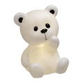 Atmosphera - LED vaikiškas naktinis šviestuvas TEDDY LED/3xAA baltas