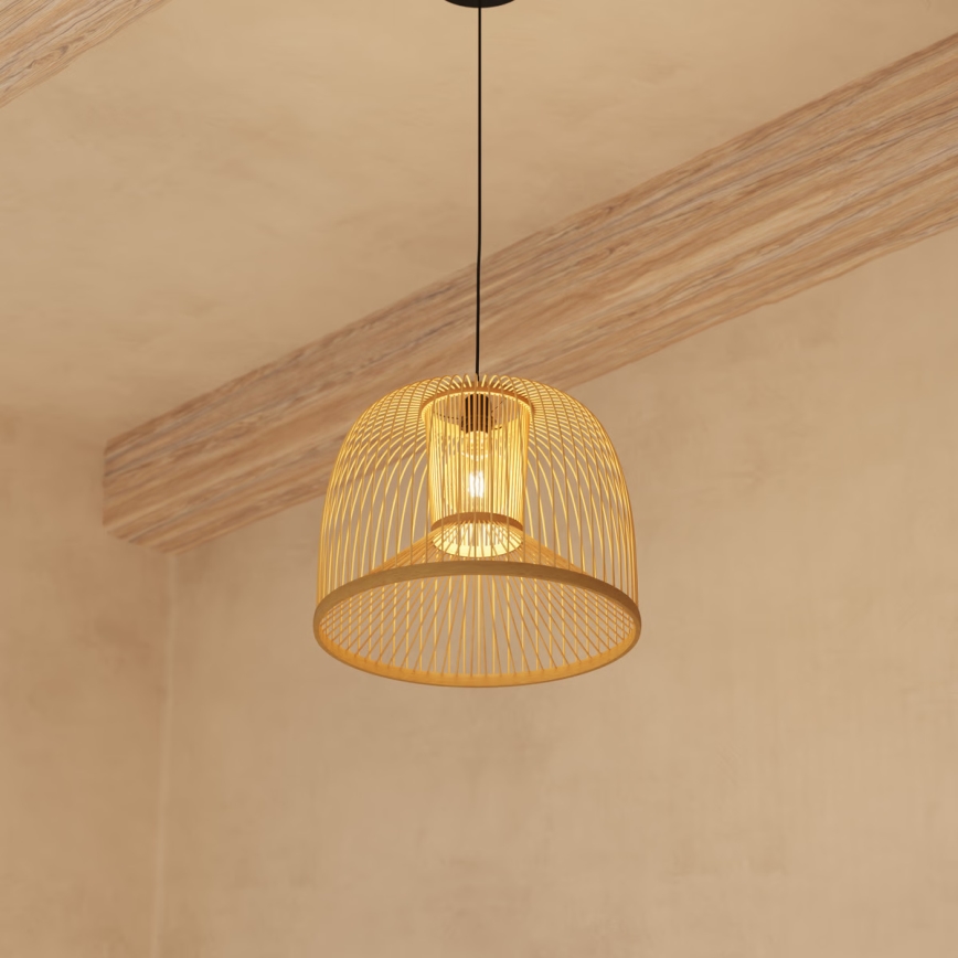 Atmosphera - Pakabinamas sietynas AMY 1xE27/40W/230V bambukas