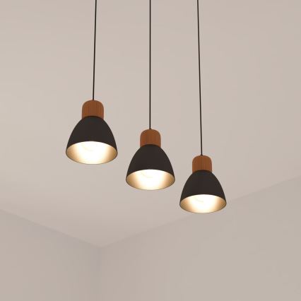 Atmosphera - Pakabinamas sietynas DESY 1xE27/40W/230V pušis