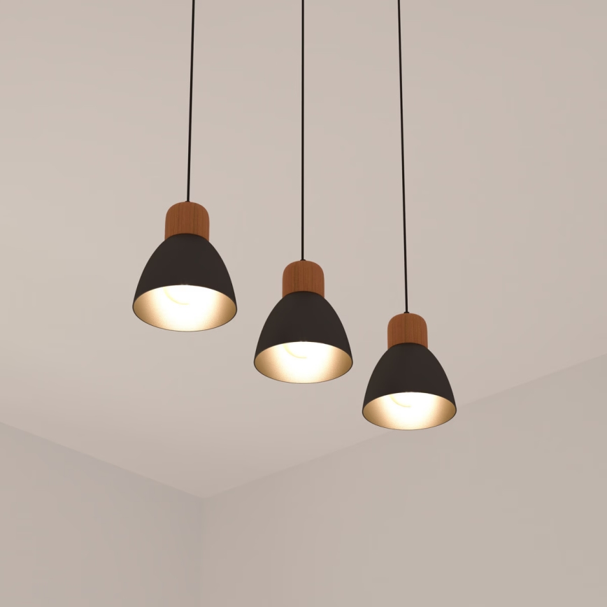 Atmosphera - Pakabinamas sietynas DESY 1xE27/40W/230V pušis