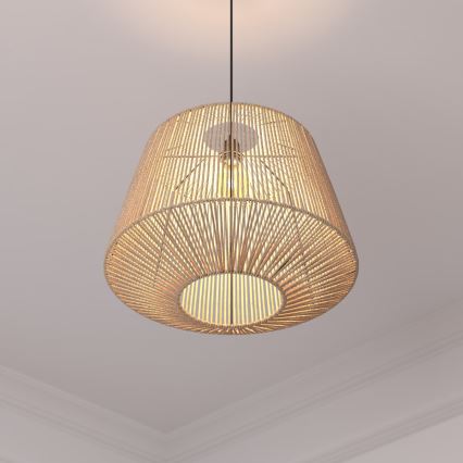 Atmosphera - Pakabinamas sietynas JILY 1xE27/40W/230V džiutas