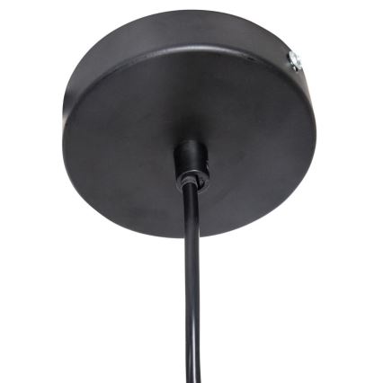 Atmosphera - Pakabinamas sietynas JILY 1xE27/40W/230V džiutas juoda