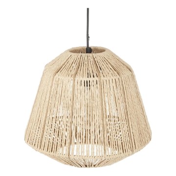 Atmosphera - Pakabinamas sietynas JILY 1xE27/40W/230V džiutas smėlio spalva