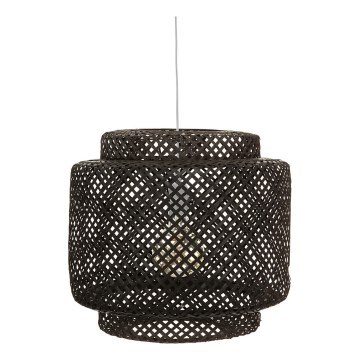 Atmosphera - Pakabinamas sietynas LIBY 1xE27/40W/230V bambukas/juoda