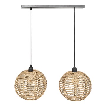 Atmosphera - Pakabinamas sietynas RANA 2xE27/40W/230V rotangas