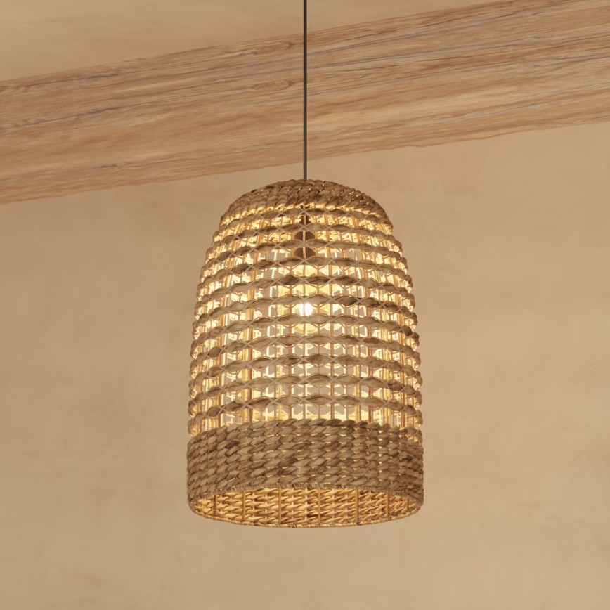 Atmosphera - Pakabinamas sietynas SAND 1xE27/40W/230V rotangas/vandens hiacintas