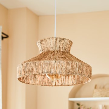 Atmosphera - Pakabinamas sietynas ZELIA 1xE27/40W/230V džiutas