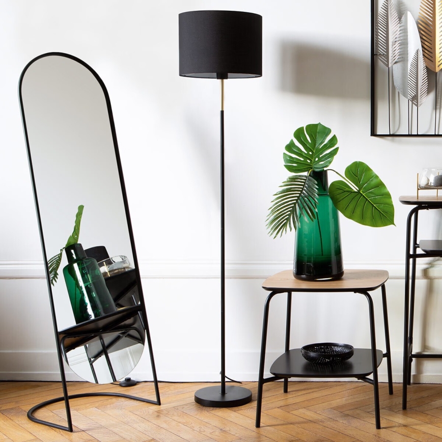 Atmosphera - Pastatomas veidrodis JEF 136x39,5 cm juodas