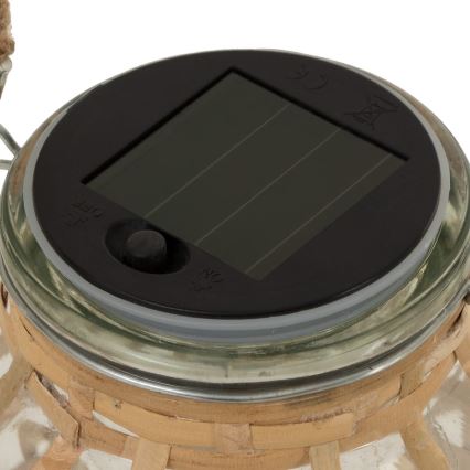 Atmosphera - Popierinis LED žibintas, įkraunamas saulės energija NIKY LED/1,2V IP44
