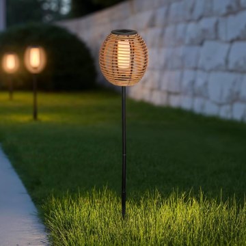 Atmosphera - saulės LED lempa CUBA, 1,2 V, 800 mAh, IP44