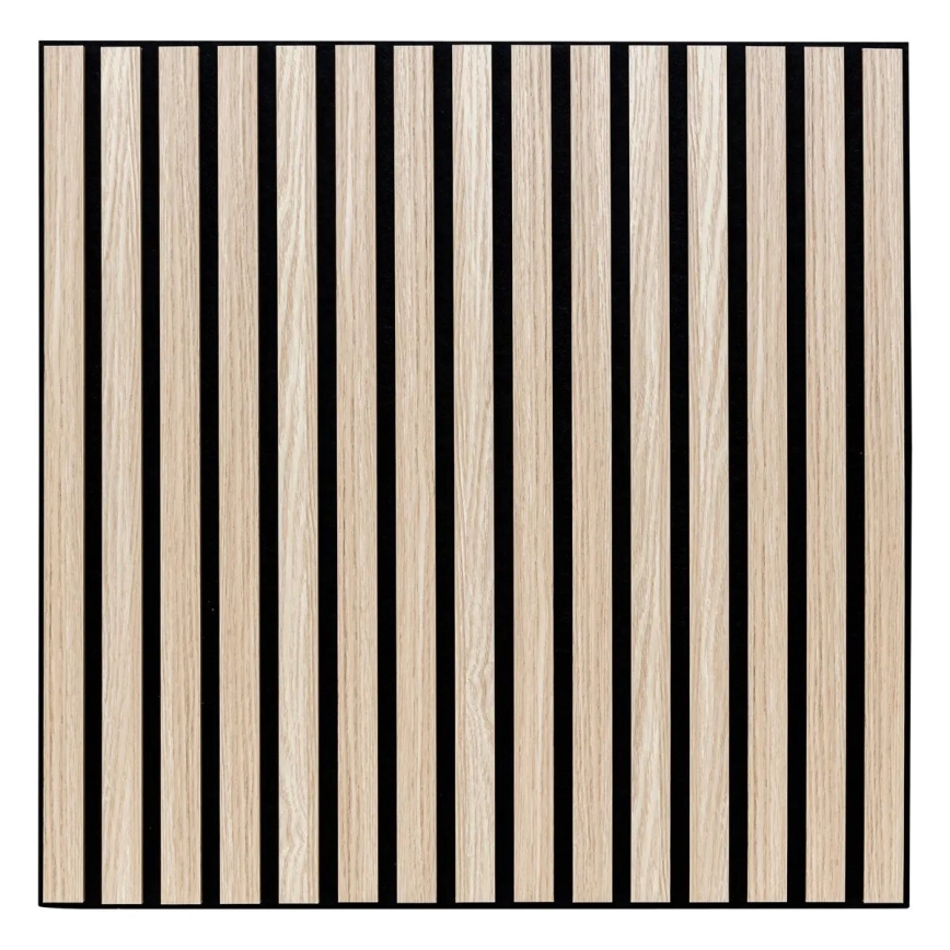 Atmosphera - Sieninė dekoratyvinė 3D plokštė 60x60 cm šviesiai rudos spalvos