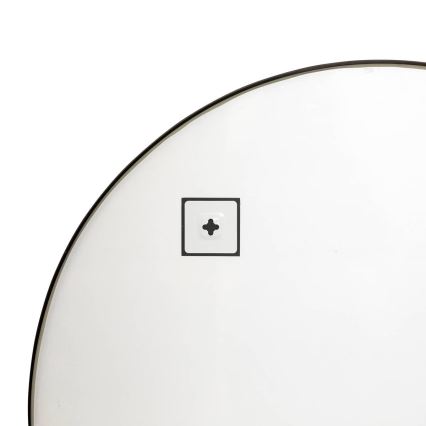 Atmosphera - Sieninis veidrodis ALICE 65x90 cm juodas