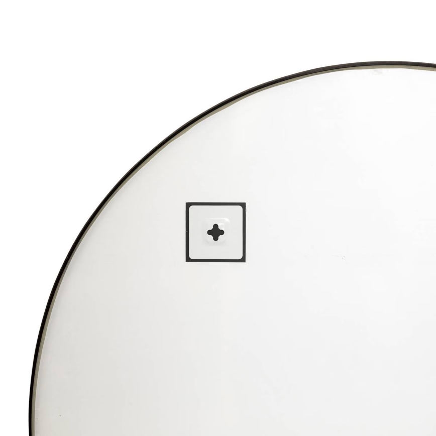 Atmosphera - Sieninis veidrodis ALICE 65x90 cm juodas