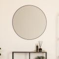 Atmosphera - Sieninis veidrodis ALICE diametras 76 cm juoda