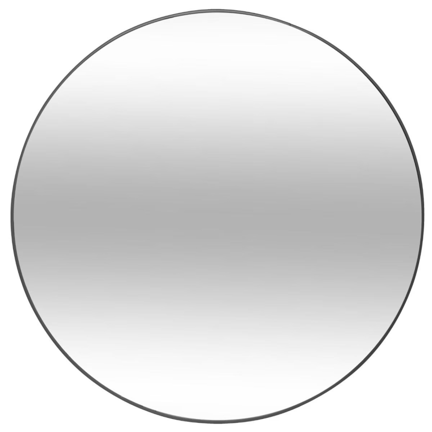Atmosphera - Sieninis veidrodis ALICE diametras 76 cm juoda